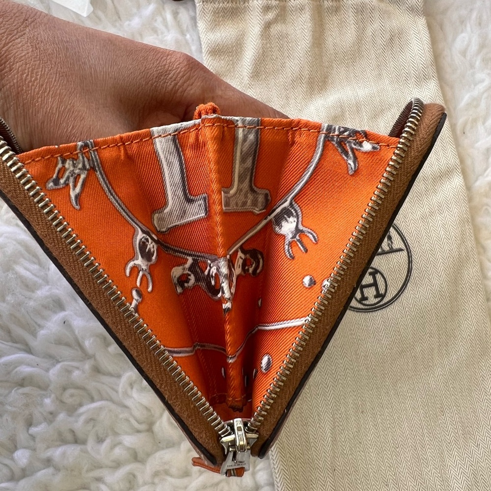 π₯π₯Hermes Azap Silk In Classique Long Wallet COA READYπ₯π₯ - Picture 13 of 15